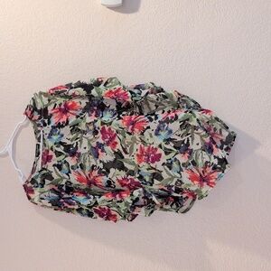 Cha Cha Vente Flutter Sleeve Blouse Medium Multicolor